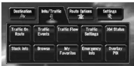 PIONEER AVIC-N3 - Main menu - 2