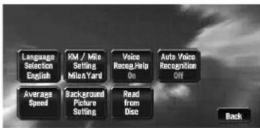 PIONEER AVIC-N3 - Modifying the Default Settings - 3