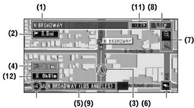 PIONEER AVIC-N3 - City Map - 1