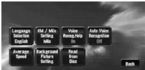 PIONEER AVIC-N3 - System Options - 1
