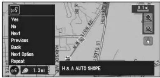 PIONEER AVIC-N3 - After confirming the location, say "Yes". - 1