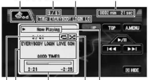 PIONEER AVIC-N3 - Listening to the iPod - 1