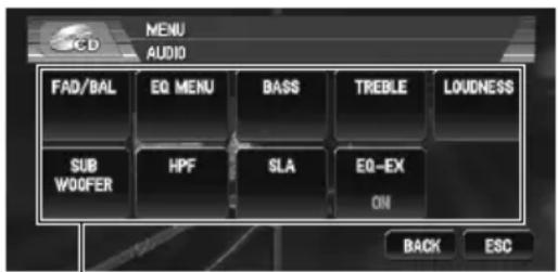 PIONEER AVIC-N3 - Introduction to audio adjustments - 1