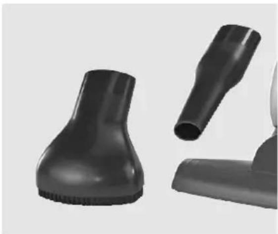GRUNDIG Little Guard VCH 7630 - Narrow vacuum tube and upholstery brush - 1