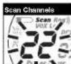 COBRA MicroTalk PR2702VP - To scan channels: - 1