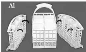 Ariston Thermo LI68 Duo - How to adjust the top rack. - 2