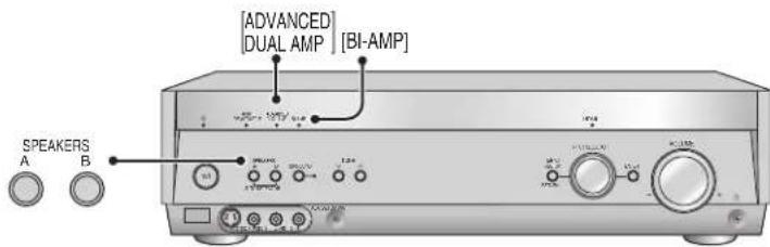 [ADVANCED] [DUAL AMP] [BI-AMP] SPEAKERS A B 100kV 200kV 300kV 400kV 1.2A 100kV 200kV 300kV 400kV 100kV 200kV 300kV 400kV 100kV 200kV 300kV 400kV