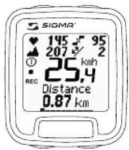 SIGMA 145 95 207 2 25,4 REC Distance 0.87 km