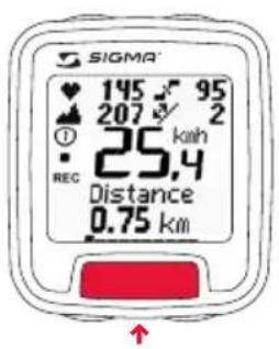 SIGMA 145 95 207 2 25,4 km/h REC Distance 0.75 km