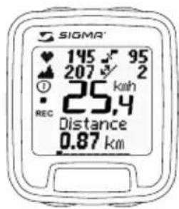 SIGMA 145 95 207 2 25,4 kinh REC Distance 0.87 km