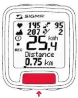SIGMA 145 95 207 2 25,4 km/h REC Distance 0.75 km