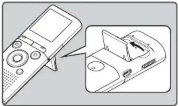 OLYMPUS VN-405PC - Identification of parts - 3