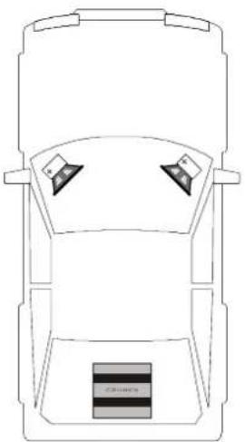 Crunch GTR 640.4 - 2-Channel-Mode: 2 Speakers / Stereo - 1
