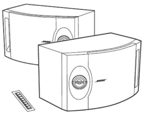 BOSE 301 V - Unpack the carton - 1