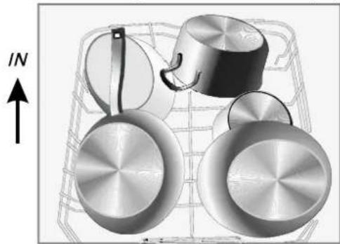BOMANN GSPE 870 - Loading the Lower Basket - 1