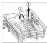 BOMANN GSP 852 - Loading the lower basket - 2