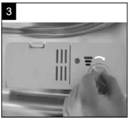 BOMANN GSP 844 - When to Refill the Rinse Aid Dispenser - 4