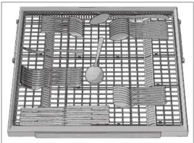 GORENJE GS65160W - Horní zásobník na příbory - 1