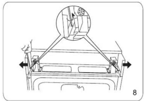 PROLINE DWP 4915 SL - How to remove the top of your dishwasher - 8