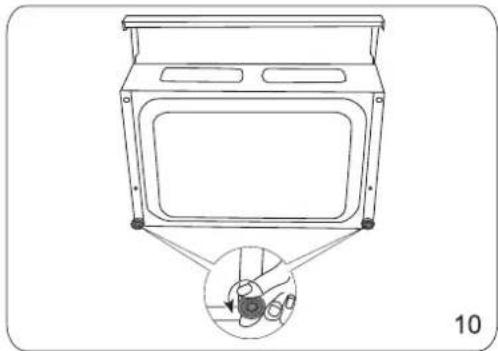 PROLINE DWP 4915 SL - How to remove the top of your dishwasher - 10