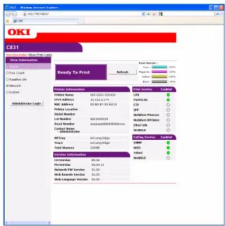 OKI C822n - Další informace - 1
