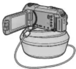 PANASONIC HC-V730 - Nainstalujte dálkově ovládaný pohyblivý držák tak, aby ve výchozí pozici směřoval na přední stranu objektu. - 2