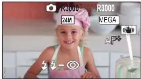 R3000 24M R3000 MEGA AF+ ← - ◎