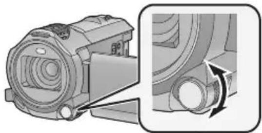 PANASONIC HC-V730 - Manuální nastavení clony/elektronického zesílení - 1