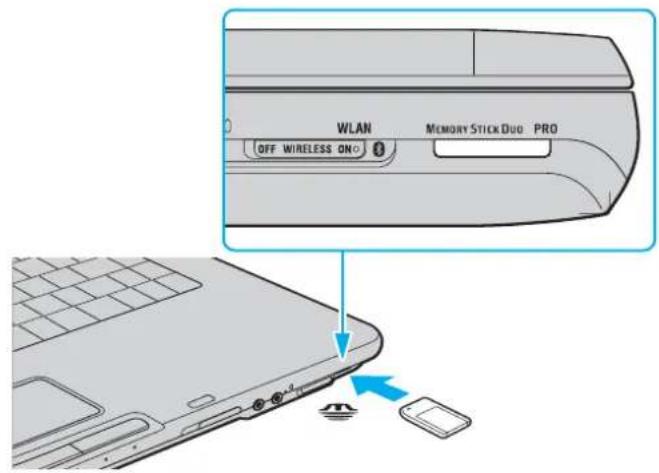 WLAN OFF WIRELESS ON MEMORY STICK DUD PRO