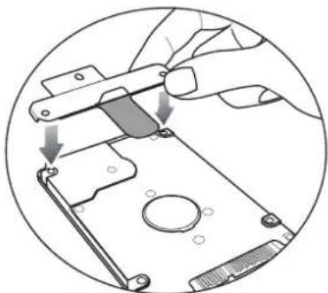 BENQ nScreen i221 - Installing a hard disk - 2