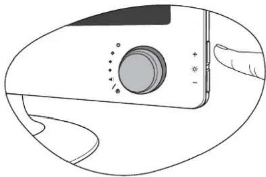 BENQ nScreen i221 - Adjusting the screen brightness - 1