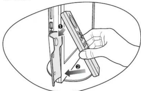 BENQ nScreen i221 - Connecting the handset - 5