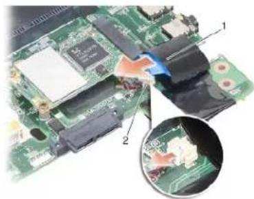 DELL Vostro A840 - Vyjmutí knoflíkové baterie - 1