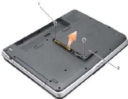 DELL Vostro A840 - Demontáž krytu modulů - 1