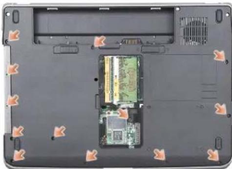 DELL Vostro A840 - Demontáž opěrky rukou - 1