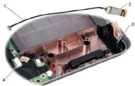 DELL Vostro A840 - Demontáž karty Bluetooth® - 1
