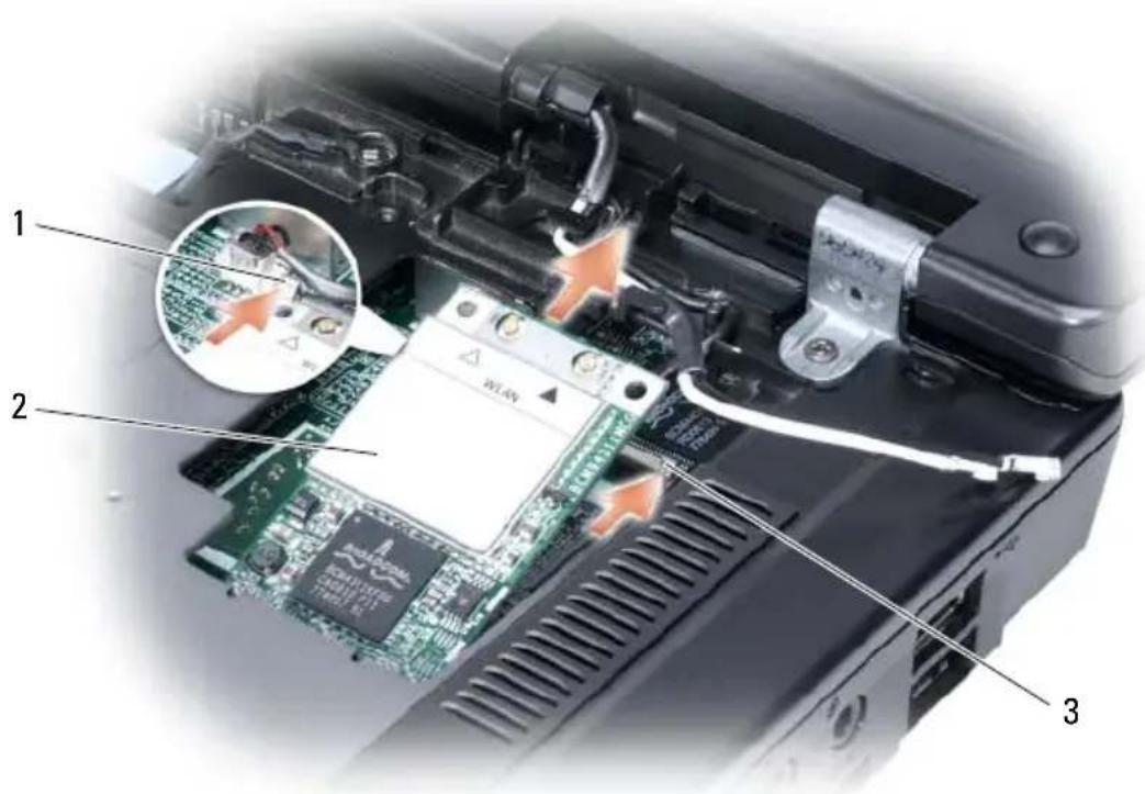DELL Vostro 1000 - Bezdrátová karta Mini-Card - 4