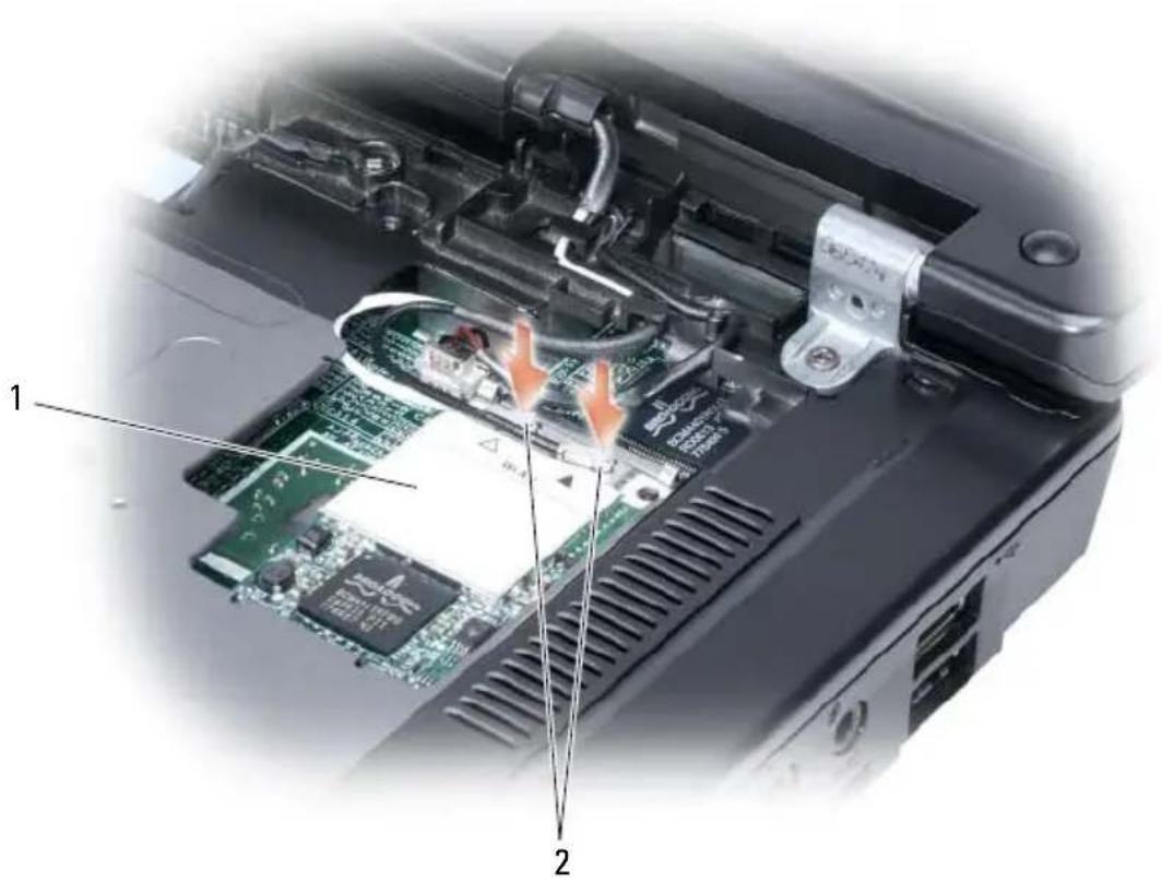 DELL Vostro 1000 - Bezdrátová karta Mini-Card - 7