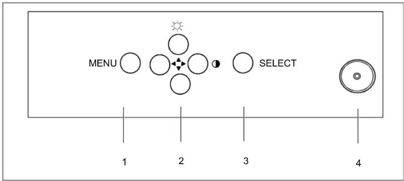 MENU SELECT 1 2 3 4