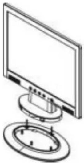 ACER AL1511 - OTOČNÝ PODSTAVEC - 1