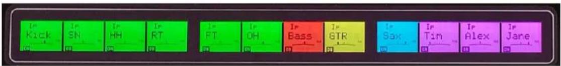 I# Kick SN HH RT FT OH Bass GTR Sax Tim Alex Jane
