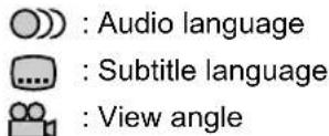 JVC CA-DD3 - TV screen (example for the subtitle language) - 1