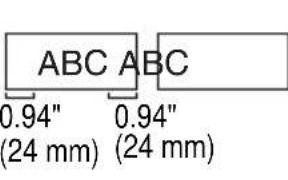 BROTHER P-Touch 2710 - Tape Cutting Options - 1