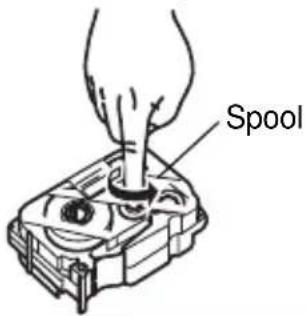 BROTHER P-Touch 2710 - Cleaning the Tape Cutter - 1