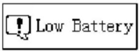 TEAC MP-114 - Low Battery - 1