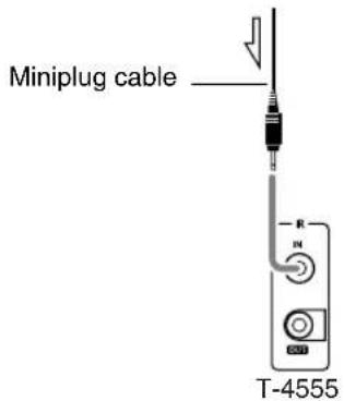 Miniplug cable T-4555