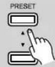 ONKYO T-4555 - Selecting Presets - 1