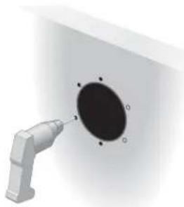 BOSE 131 Marine - B Installation from the front of the bulkhead - 13