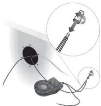 BOSE 131 Marine - B Installation from the front of the bulkhead - 9