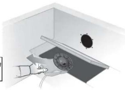 BOSE 131 Marine - Installation from the rear of the bulkhead - 10